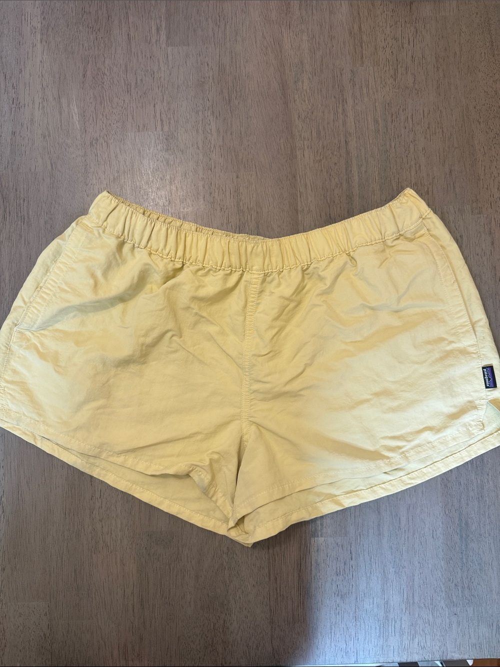 Patagonia Yellow Women’s Baggie Shorts